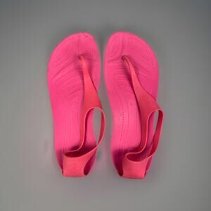 Crocs Sexi Flip Flop Women's Pink Serena Sandals Thong Slip On Size 11 Casual